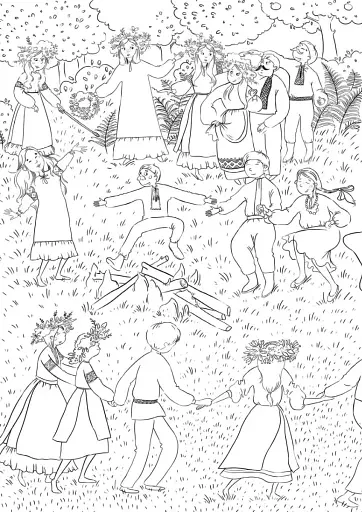 Розмальовка Україна - фото 7