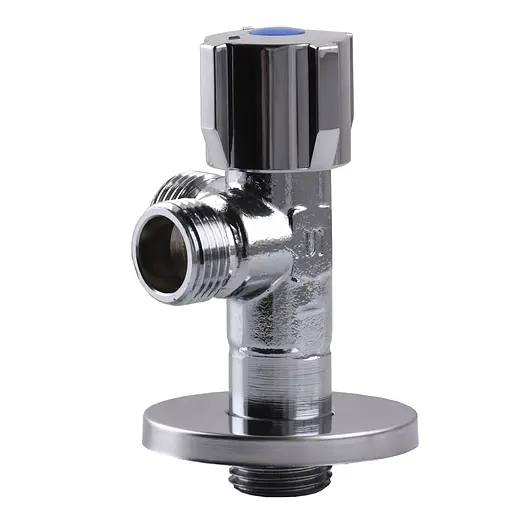 Кран кульовий кутовий подвійний Selba 1/2″х 1/2″х1/2″ Double (SL1588) - фото 3