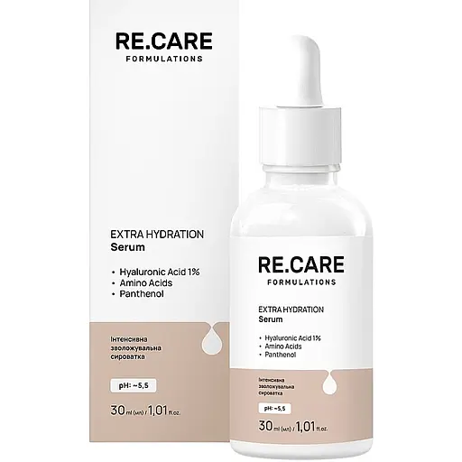 Интенсивная увлажняющая сыворотка Re.Care Extra Hydration Serum 30 мл