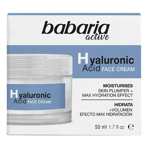Крем для лица Babaria с гиалуроновой кислотой 50 мл - фото 1