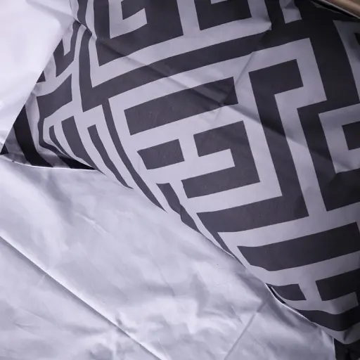 Простирадло MirSon Сатин 22-1395 Geometric Design 200x220 см (2200010565164) - фото 4