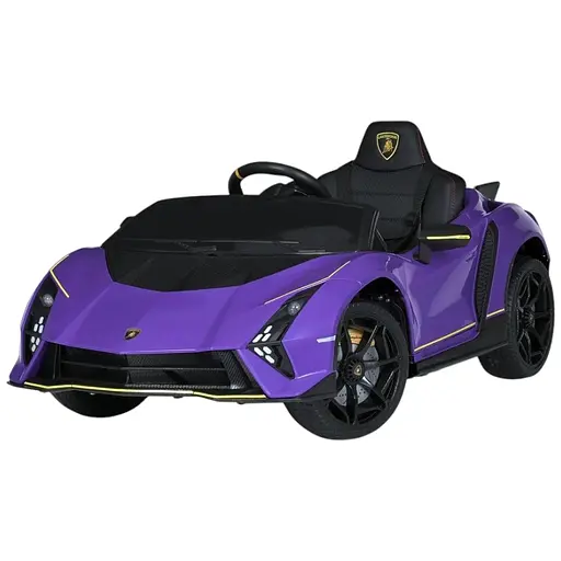 Електромобіль дитячий Bambi Lamborghini M 5100EBLR-9 з пультом керування Фіолетовий