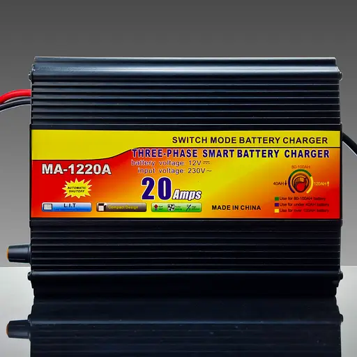 Зарядний пристрій автомобільного акумулятора SCL MA-1220A 20 А імпульсний 4-ступеневий - фото 5