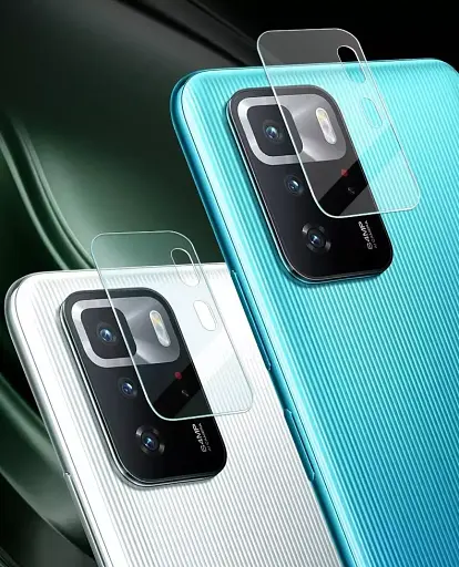 Захисне скло на камеру DK Clear Glass для Xiaomi Redmi Note 10 Pro 5G 013655 clear - фото 2
