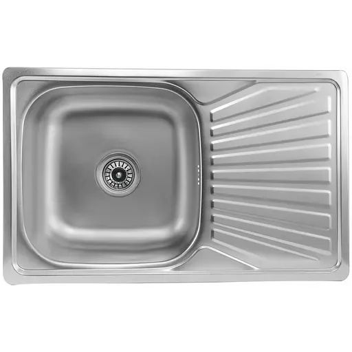 Кухонна мийка Platinum 7848 сатин (SP000019706) - фото 1