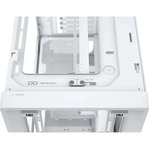 Корпус Corsair FRAME 4000D RS из закаленного стекла без блока питания, белый (CC-9011313-WW) - фото 5