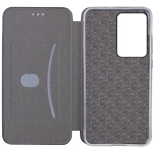 Кожаный чехол-книга Classy для Motorola Moto G85 Черный - фото 3