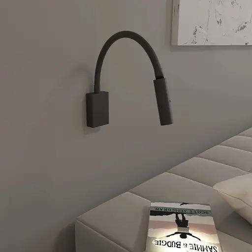 Настінний світильник MJ-Light READER SNAKE 3200K BK 15016 - фото 1