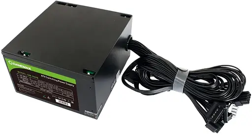 Блок живлення GameMax 600W Black fan 120mm GM-600B (GM-600B) Б/в - фото 4