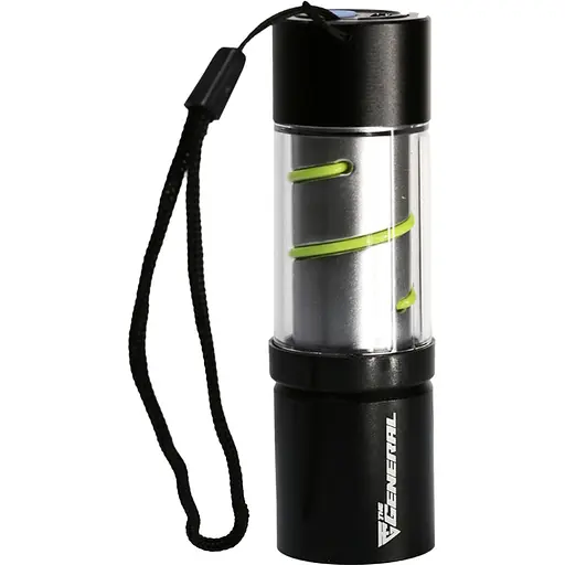 Фонарик TheGeneral Eridan черный/зеленый (100020122TG-04)