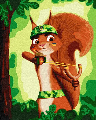 Набор для росписи по номерам Прямо в цель!, 40x50 см, КНО4495