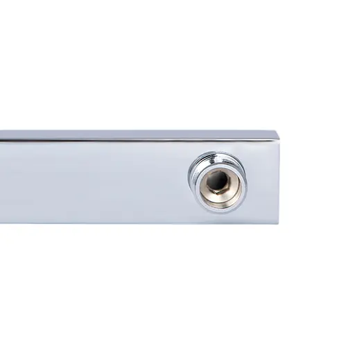 Кронштейн для верхнього душу Qtap Trubice 400 мм прямокутний QTTRU120CRM45928 Chrome Хром - фото 3