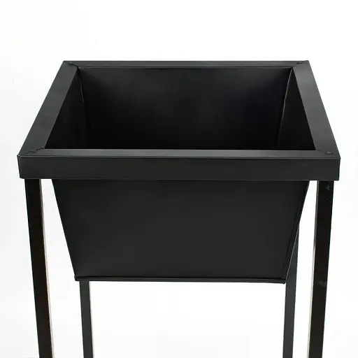 Кашпо Engard на металевій підставці 30х30х60/30х30х16 см (ME-02) - фото 3