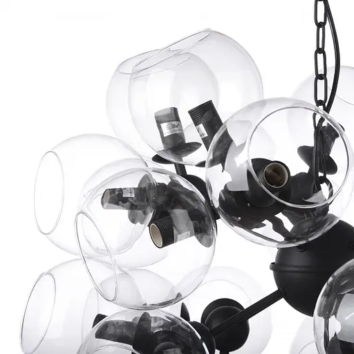 Люстра Brille молекула подвесная E14 40W BK (BL-252S/31) - фото 2