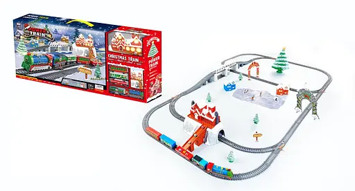 Залізниця Christmas 21816, довжина 732см, у коробці 90*40*10см (6903317298136) - фото 3