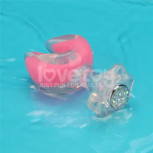 Анальна пробка Gemoria Moonlight Glow 11.2 см (рожевий) - фото 10