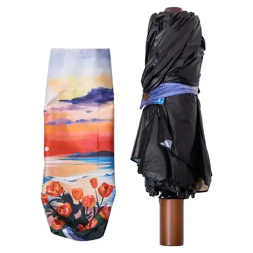 Парасоля Yiwu HP-23-14ML механічна складна 100 см різні кольори - фото 5