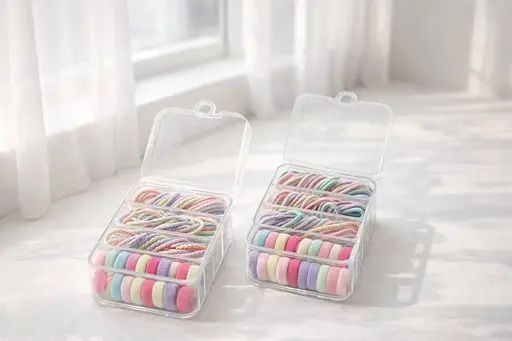 Набір аксесуарів для волосся в боксі 2 в 1 - фото 1