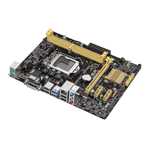 Материнская плата Asus H81M-E LGA 1150 (H81M-E) Б/У - фото 2