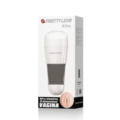 Мастурбатор Pretty Love Kitty Super Stroker тілесний - фото 6