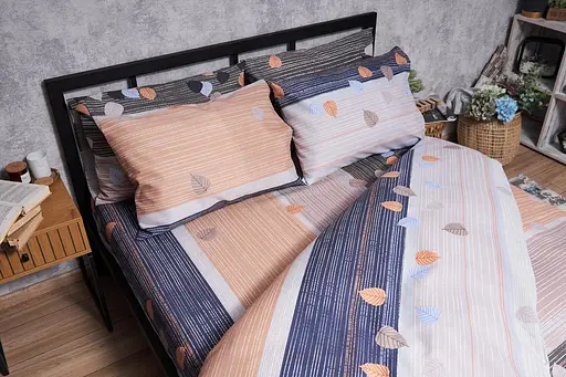 Комплект постільної білизни Moon&Star Микросатин Premium Autumn Glow King Size 220x240 наволочки 2х50х70 - фото 6