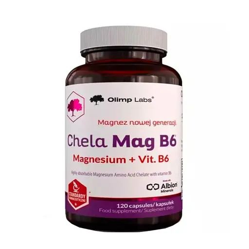 Витамины и минералы Olimp Chela-Mag B6 Jar 120 капсул