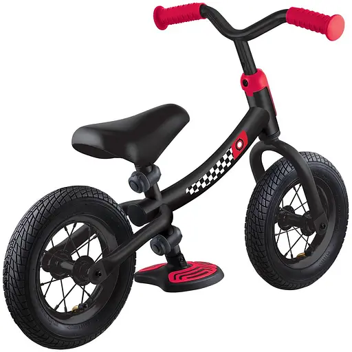 Самокат-биговел Globber Go Bike Air черно-красный - фото 3