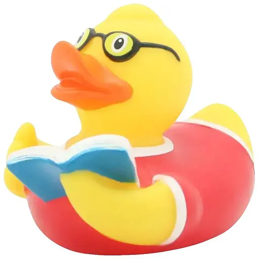 Утка FunnyDucks Писатель (1827) - фото 2