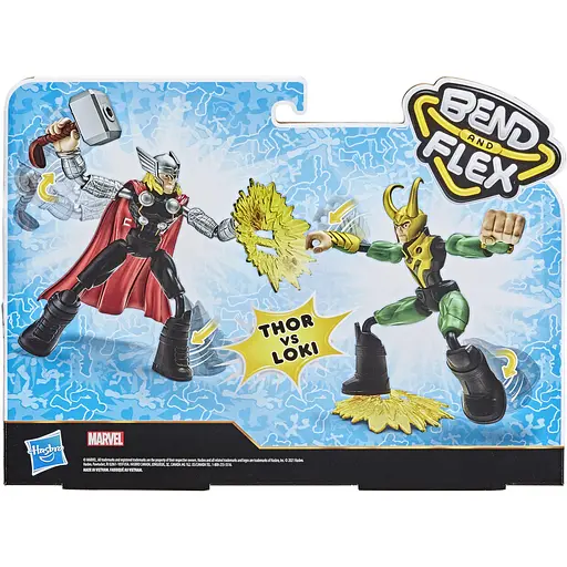 Игровой набор Hasbro Marvel Avengers Bend and Flex Tour vs Loki (F0245) - фото 5