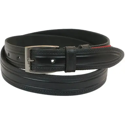 Ремінь шкіряний Skipper чоловічий 117-137х3,5 см acs0017527 - фото 1