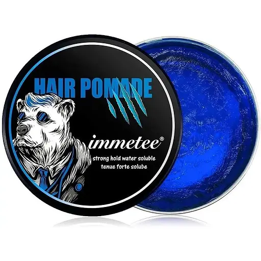 Помада для волос immetee сильной фиксации 100% веганская без жестокости 125 мл blue - фото 2