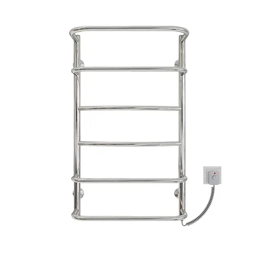 Электрический полотенцесушитель Kosser Лайт 800x500/6 ER рег. ДЛА02ЕR, Хром, Правое - фото 2