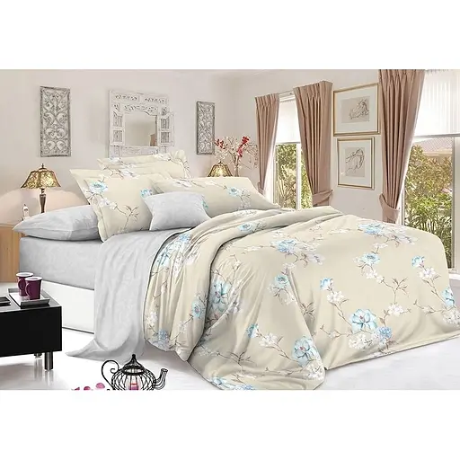 Комплект постільної білизни TAG Tekstil з компаньйоном 000075830 (S357)