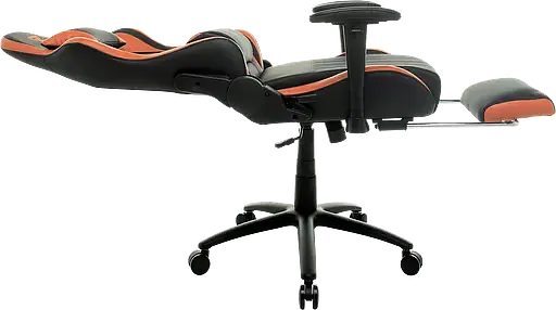 Геймерское кресло GT Racer черное с оранжевым (X-2534-F Black/Orange) - фото 6