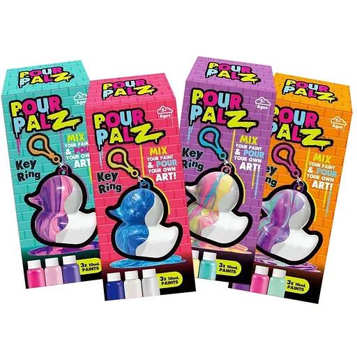 Набор для творчества ToyMonster Флюид Арт Брелок Утенок в ассортименте (GS-G26262) - фото 25