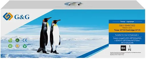 Картридж GG для Canon 071H MF272/MF275/LBP122 Black 2500стр. teh0015667 - фото 2