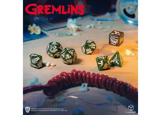 Набор кубиков Gremlins Dice Set , 7 шт. (Grem/1A/190142/2023) - фото 6