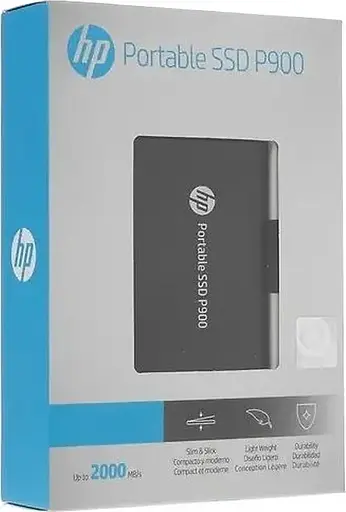 Портативный SSD накопитель (внешний) HP P900 1 TB Type-C usb3.2 скорость 2000 Мбайт/сек - фото 6