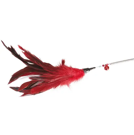 Игрушка для кошек Camon дразнилка удочка на пружинке с колокольчиком 48 см (AG029/D)