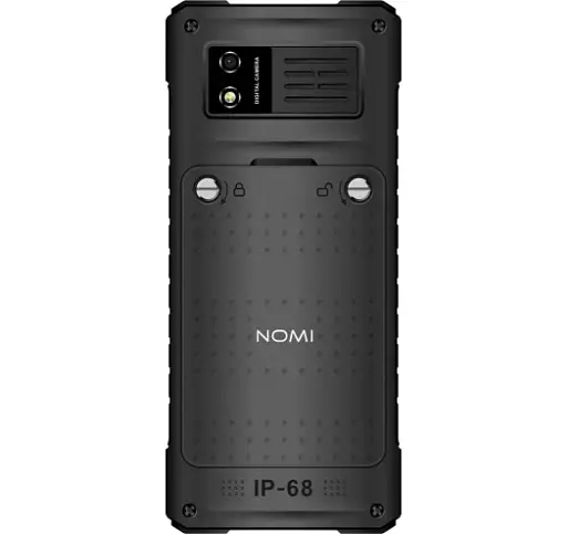 Телефон Nomi i2420 Black UA UCRF - фото 2