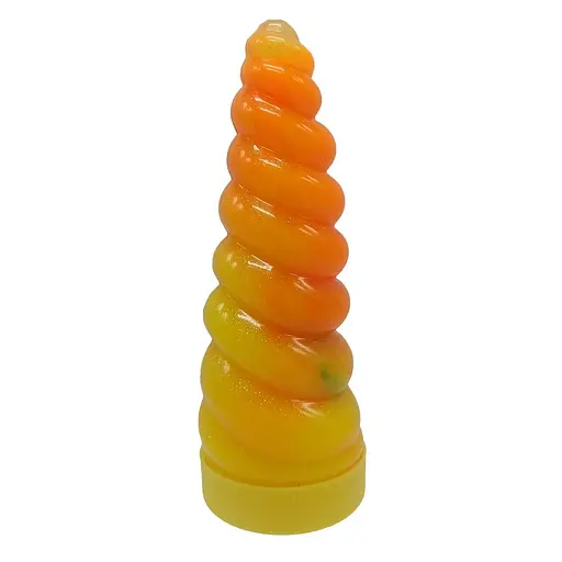 В'язка маса Danko Toys Unicorn Slime UNS-02-01U густий лизун Orange-Yellow