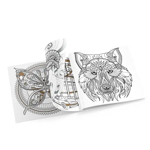 Раскраска антистресс "Color & relax metallic" РМ-67-3, 24 страницы - фото 2