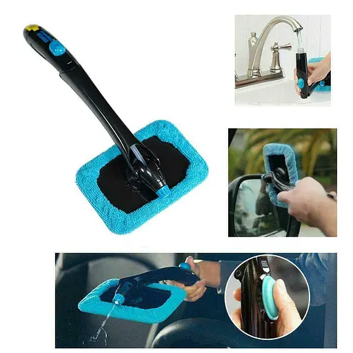 Швабра-щітка з розпилювачем для лобового скла, Windshield Wizard 85750 - фото 2