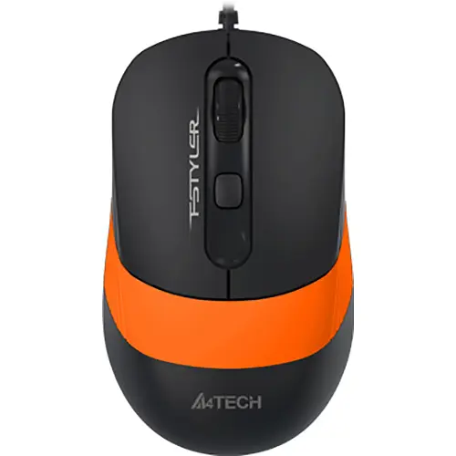Мышь A4Tech Fstyler FM10 USB Black/Orange (FM10 (Orange)) - фото 1