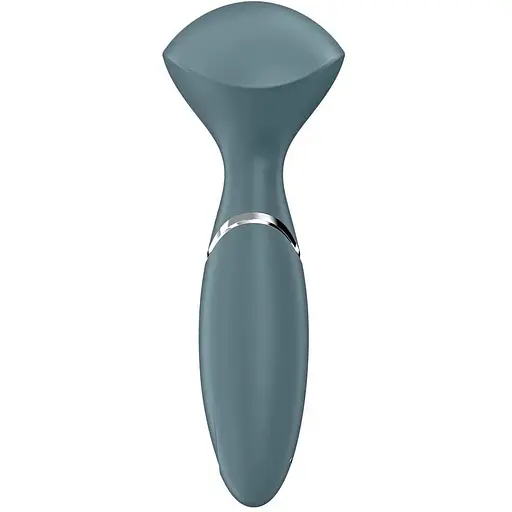 Вибромассажер Satisfyer Mini Wand-er Серый - фото 3