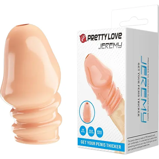 Насадка на пенис Pretty Love Jeremy 7 см телесный
