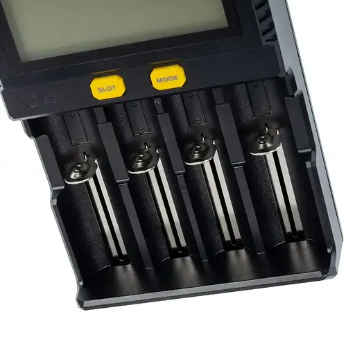 Зарядное устройство для аккумуляторов MiBoxer C4 (new V4) на 4 порта - фото 8