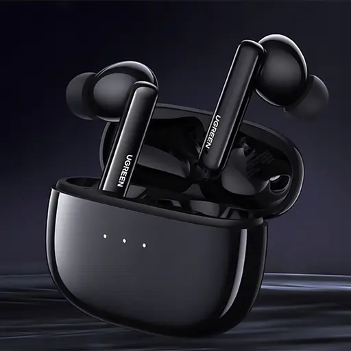 Бездротові навушники Ugreen WS106 HiTune T3 Active Noise-Cancelling Wireless Earbuds (Black)(UGR-90401) - фото 3