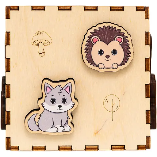 Кубик-сортер GoodPlay Лісові звірята (CUB-4-008) - фото 4