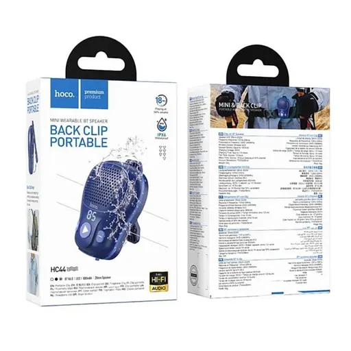 Акустическая система Hoco HC35 синяя  - фото 2
